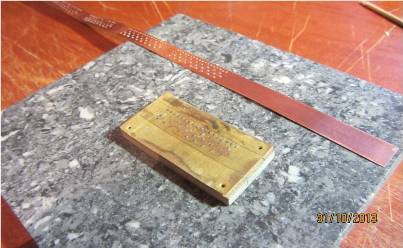 Штамп, готовый к работе